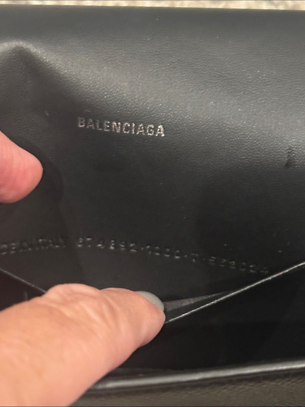 Balenciaga Black Pebbled Leather Crossbody - Picture 6 of 13